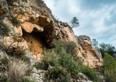 Abrigo Magdaleniense en la senda Vedà, SL CV 17.1