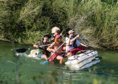 Descenso humorístico por el río Júcar en Sumacàrcer